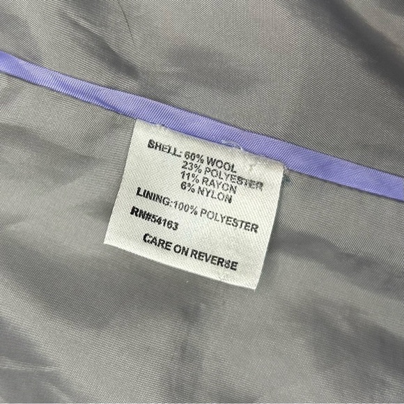 Calvin Klein Wool blend Peacoat in Gray Women’s Size 8 - Picture 4 of 7